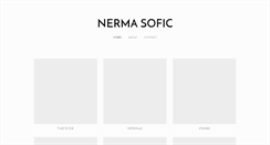 Desktop Screenshot of nermasofic.com